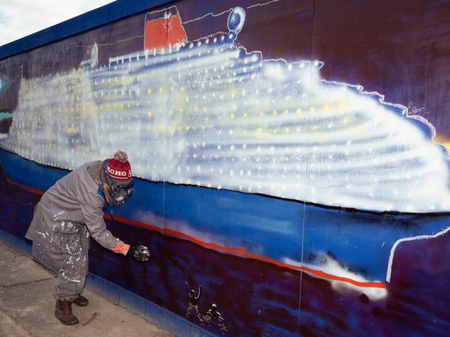 Pictured is: Sadie Tierney at work. Picture: Keith Woodland (260221-17)
