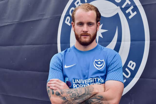 Pompey new-boy Conor Ogilvie. Picture: Portsmouth FC