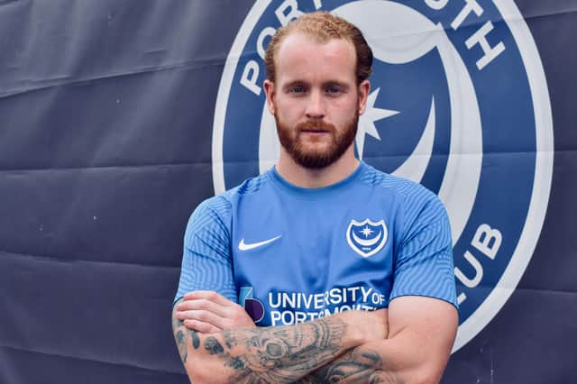 Pompey new-boy Conor Ogilvie.  Picture: Portsmouth FC