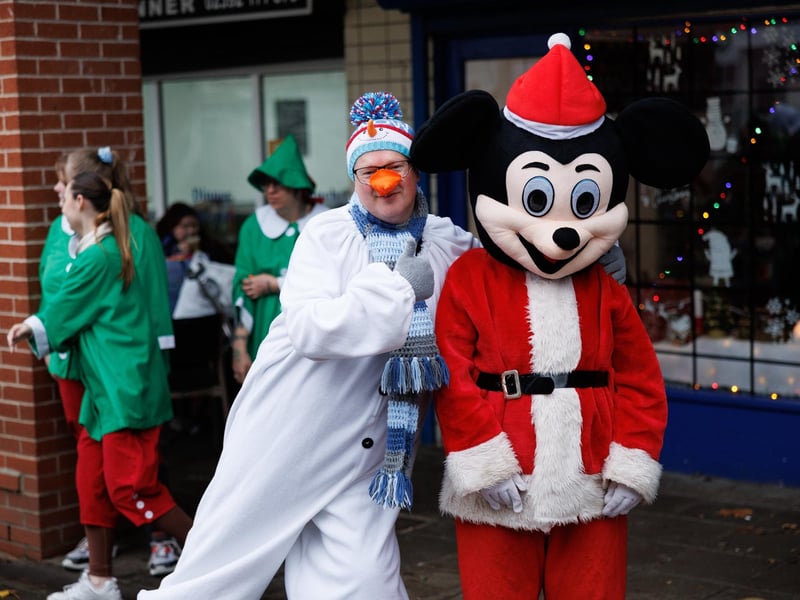 Pictured: Leigh Park Christmas Grotto team Picture:Marcin Jedrysiak