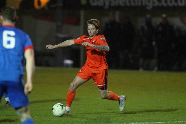 Marley Ridge got AFC Portchester's opener in the draw at AFC Stoneham Picture: Stuart Martin (220421-7042)