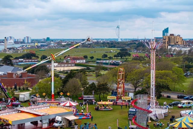 Southsea Travelling Funfair is proving popular with locals. The funfair is currently on Castle Field, Southsea, and will be there until May 6, 2024. Picture Credit: Marcin Jedrysiak