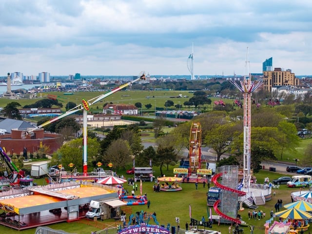 Southsea Travelling Funfair is proving popular with locals. The funfair is currently on Castle Field, Southsea, and will be there until May 6, 2024. Picture Credit: Marcin Jedrysiak