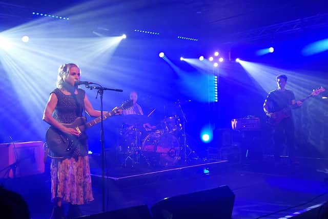 Kristin Hersh Electric Trio at The Wedgewood Rooms on April 20, 2022. Picture by Chris Broom