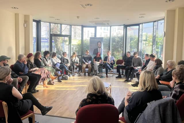 Stephen Morgan meets with local traders and small businesses from Palmerston Road and surrounding areas