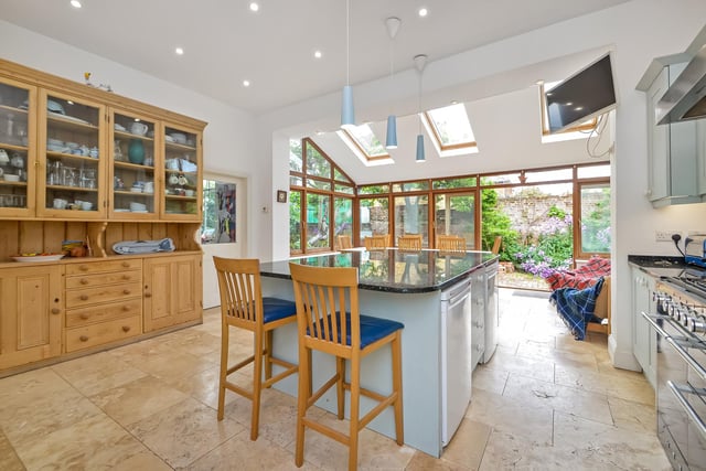 This five bedroom home in Yarborough Road, Southsea, is on the market for £1m. It is listed by Fine and Country.