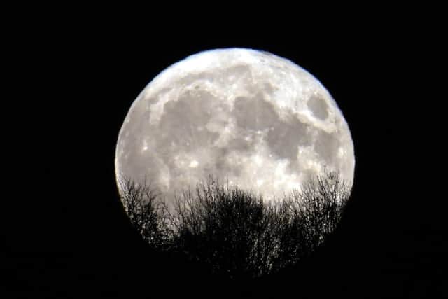 The super blue moon will be visible tonight. 
Owen Humphreys/PA Wire