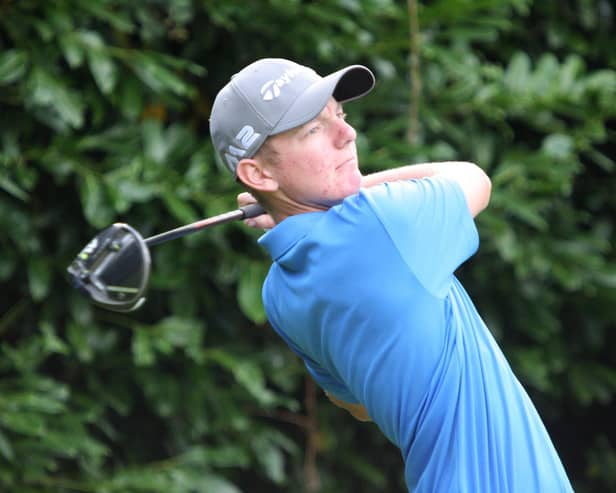 George Saunders is completing in the English Amateur Championship at Woodhall Spa this week. Pic: Andrew Griffin.