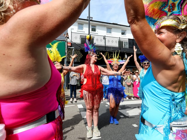 Ports Fest mardi gras parade, Albert Road, SouthseaPicture: Chris  Moorhouse (290624-278)
