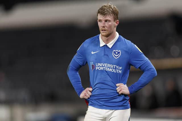 Andy Cannon has established himself as a key player in Pompey's midfield