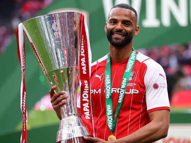 Club: Rotherham; Age: 29; Appearances: 36; Goals: 2; Assists: 2; WhoScored rating: 7.28