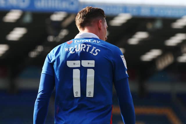 Ronan Curtis. Picture: Joe Pepler