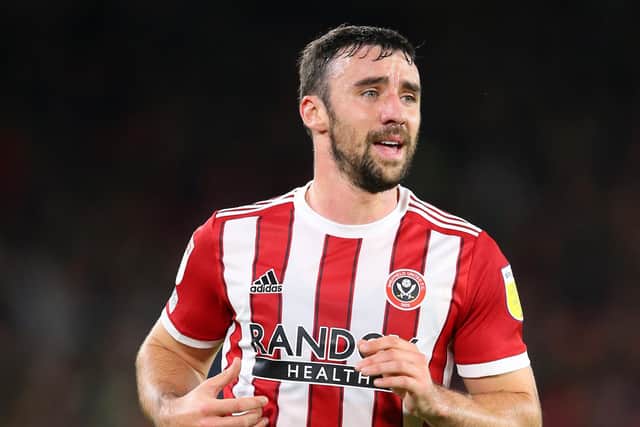 Enda Stevens has left Sheffield United after seven seasons. Picture: Alex Livesey/Getty
