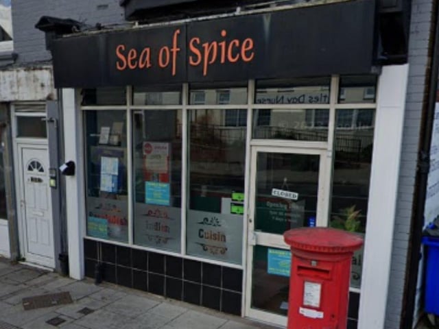 Sea Of Spice, a restaurant, cafe or canteen at 204 West Street, Fareham was given a new four-out-of-five food hygiene rating after assessment on September 20, the Food Standards Agency's website shows.