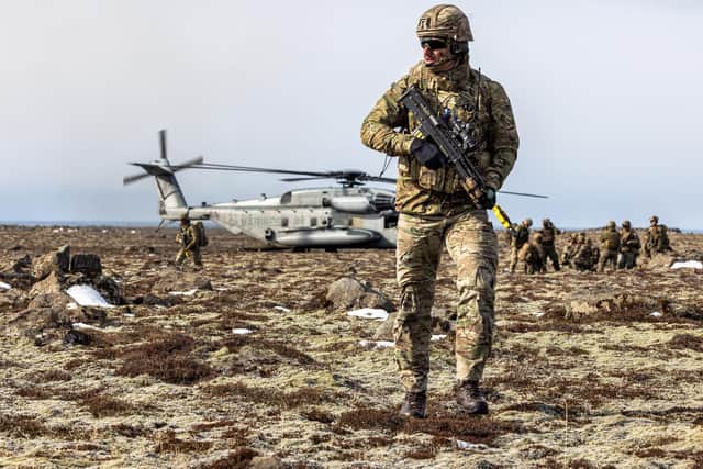 Royal Marine commandos join US Marines in Iceland for new rescue mission  training
