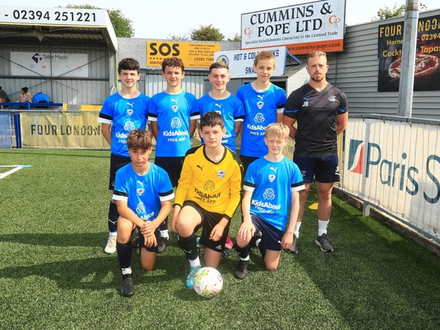 JK Academy Blues U13s at the Havant and Waterlooville Summer Tournament. Picture: Dave Haines