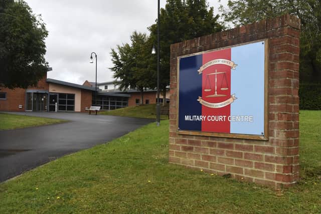 Bulford Military Court.
Picture: Ewan Galvin/Solent News & Photo Agency