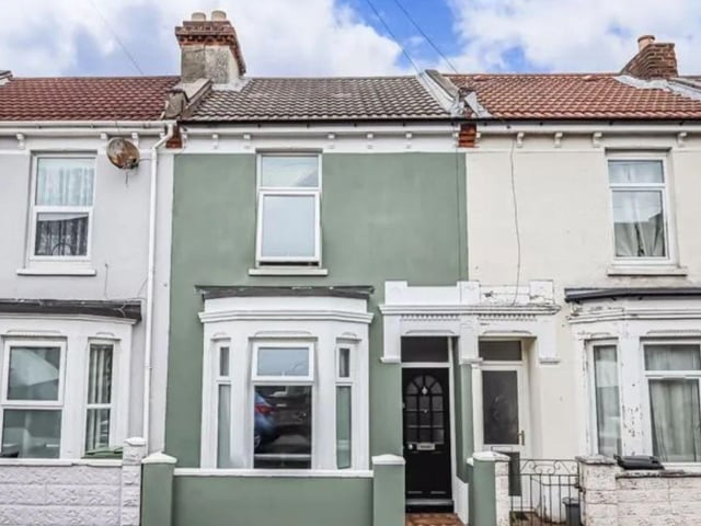 Hunter Road, Southsea, £325,000, comes with three bedrooms, one bathroom and one reception room. It is on the market with Lawson Rose Estate Agents. .