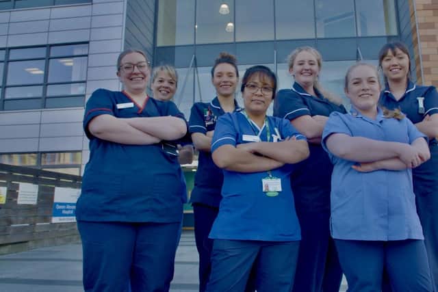 Nurses on the Ward - Series 2 - Episode 1:The team from Queen Alexandra Hospital is featured in UKTV's documentary series Nurses on The Ward. (Photo by UKTV: Nurses on The Ward)
