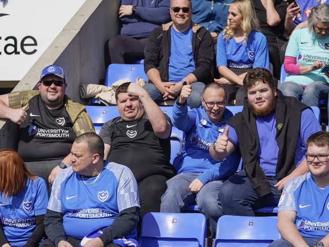 Pompey were at the Montgomery Waters Meadow for their latest game in League One.