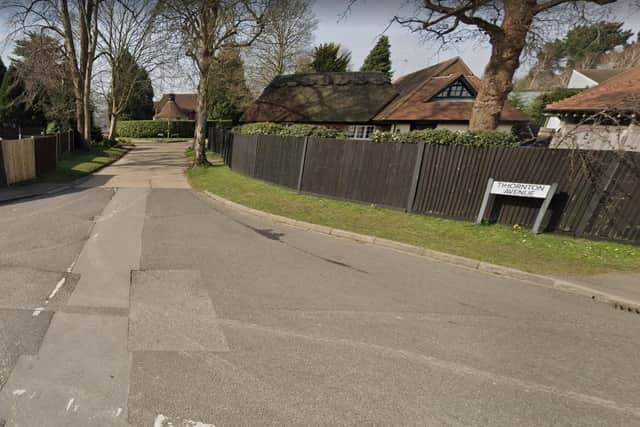 Thornton Avenue in Warsash Picture: Google
