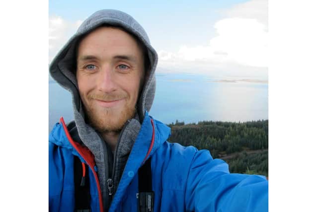 Bailey Atkinson from Gosport took on a 100-mile ruck march for Sarcoma UK in memory of his cousin Andy Farrell (pictured)