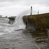 Bad weather at Southsea seafront earlier this year. Pic Chris Stevens-Ballard
