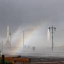 Storm Eunice battering Southsea Seafront in February 2022. Photos by Alex Shute