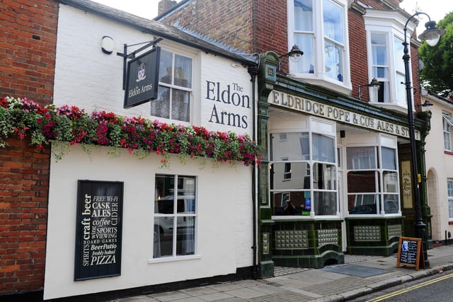 The Eldon Arms pub, in Eldon Street, has a brilliant reputation for its Sunday roast.