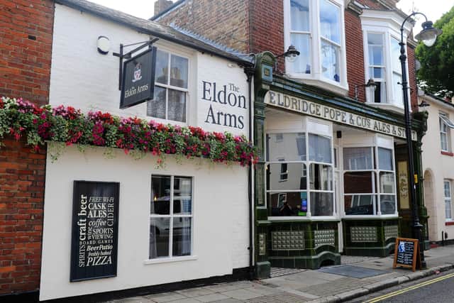 The Eldon Arms pub, in Eldon Street, has a brilliant reputation for its Sunday roast.