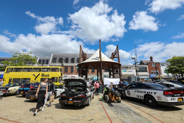 A number of emergency service vehicles were on display at Fareham 999 Day.Picture: Chris Moorhouse (220624-17)