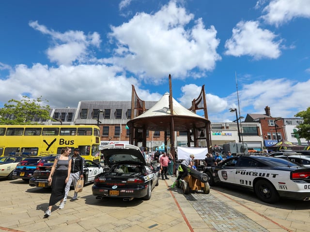 A number of emergency service vehicles were on display at Fareham 999 Day.Picture: Chris Moorhouse (220624-17)