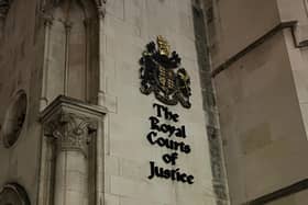 The Royal Courts of Justice, in The Strand, London.