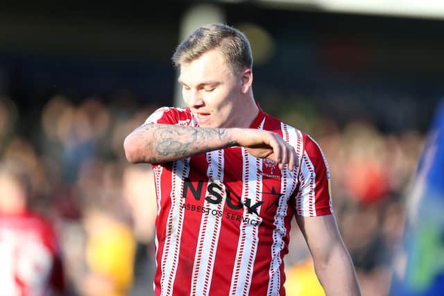 Winger Harry Anderson has been released by Lincoln. Picture: Pete Norton/Getty Images