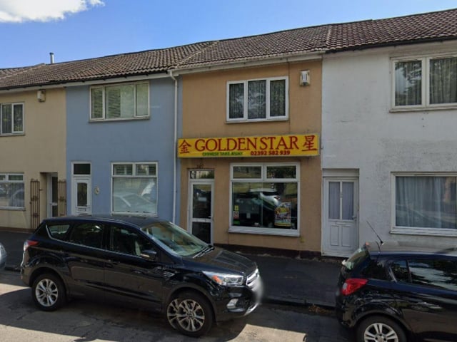 Golden Star at 307 Forton Road, Gosport was rated five on March 13.