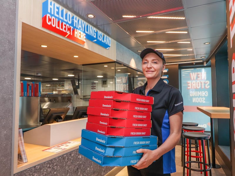 New Domino's Pizza is Opening at Hayling Island. The nation's best-loved pizza company, is set to open its first store on 31 Elm Grove, Hayling Island. Picture: Habibur Rahman