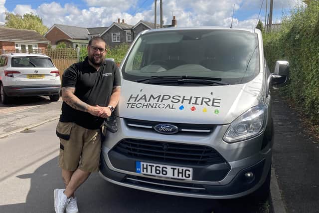 Steve Simmonds of Hampshire Technical 