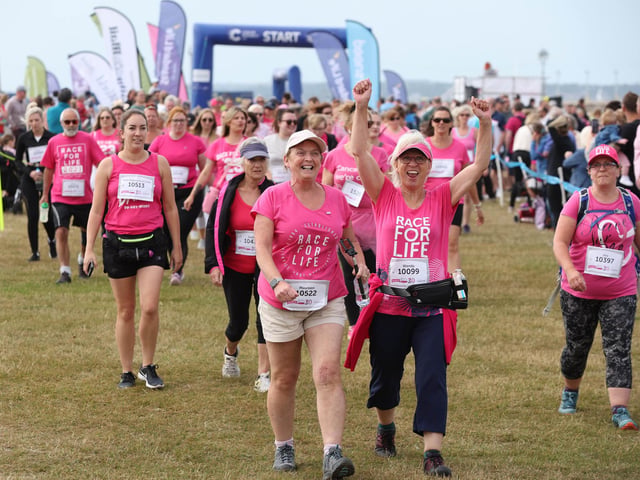 Cancer Research UK Race for Life on Southsea Common.
Picture Stuart Martin (220421-7042)