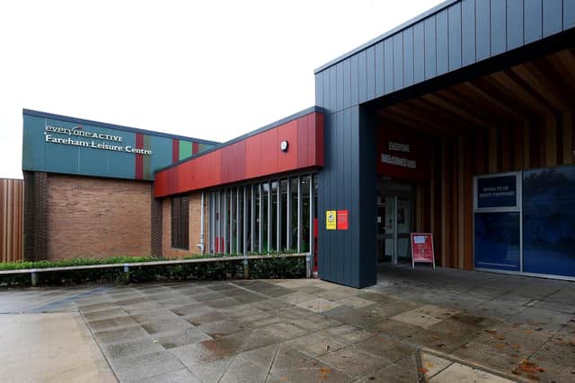 Fareham Leisure Centre in Park Lane, Fareham 