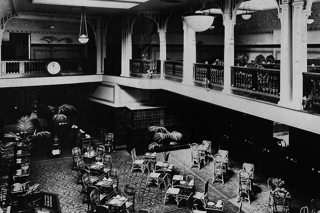 The Mikado Cafe, Palmerston Road, Southsea.The interior of the largest cafe along the south coast. Can you remember visiting at anytime? Photo: Barry Cox collection.