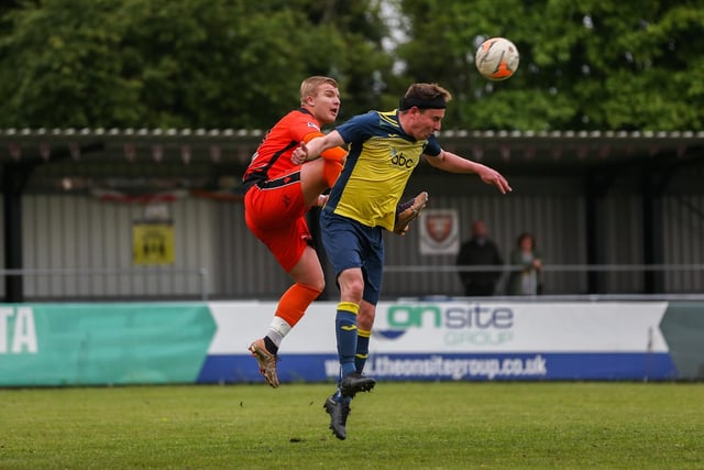 Tom Cain (Moneyfields/Baffins XI), right. Picture by Nathan Lipsham