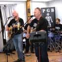 The Prostate Gland Band at the Prostate Cancer awareness raiser