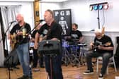 The Prostate Gland Band at the Prostate Cancer awareness raiser