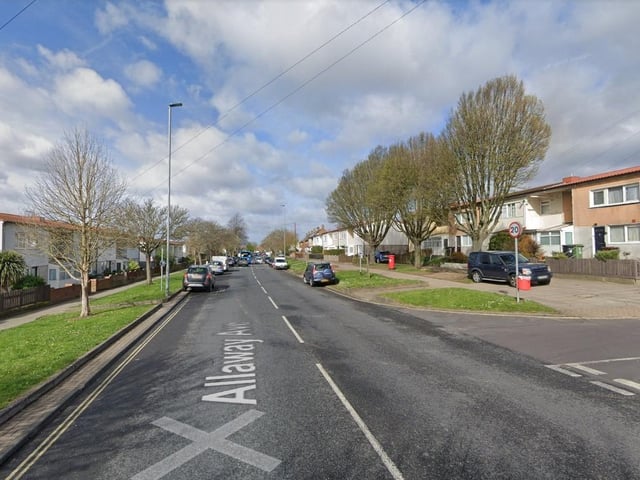 Albert Edward Allaway, who was Lord Mayor of Portsmouth from 1944 to 1946, is honoured with the naming of this major road in Portsmouth