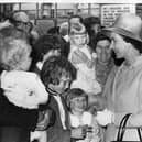 Queen Elizabeth visits Portsmouth Dockyard 1973.
Picture: The News Portsmouth 7964-14