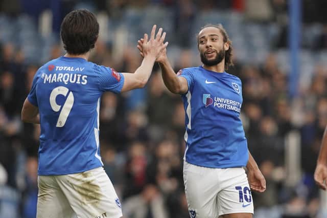 Marcus Harness' goal was enough to seal Pompey's place in the second round of FA Cup, England on 6 November 2021.
