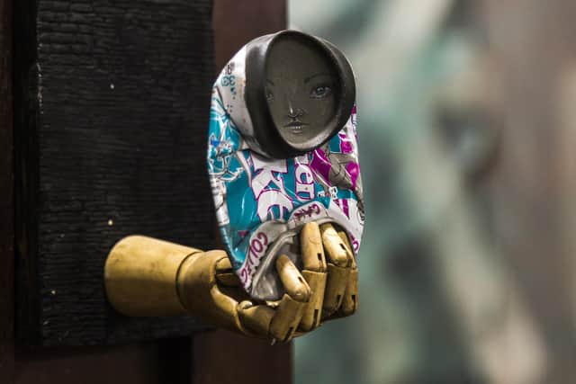 A scene from My Dog Sighs' exhibition, Inside. Picture: Mike Cooter