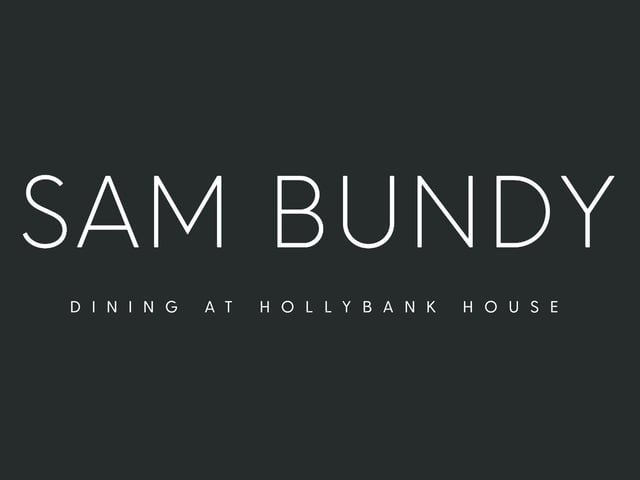 Sam Bundy Dining at Hollybank House logo.