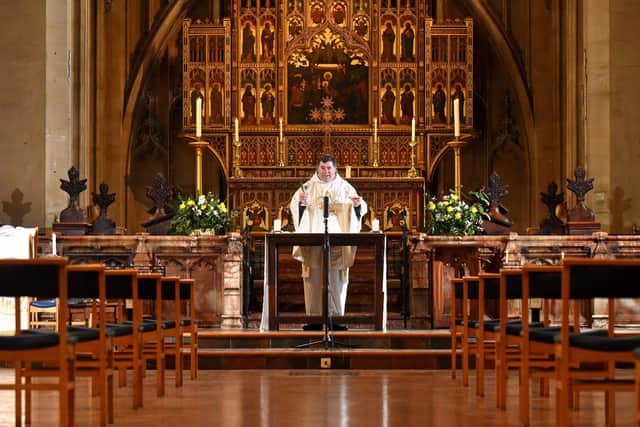 Reverend Canon Bob White of St Mary’s Church, Portsea, picture by Simon Czapp/Solent News & Photo Agency