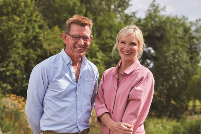 Two of the competition judges, Marcus Eyles and Jo Whiley.